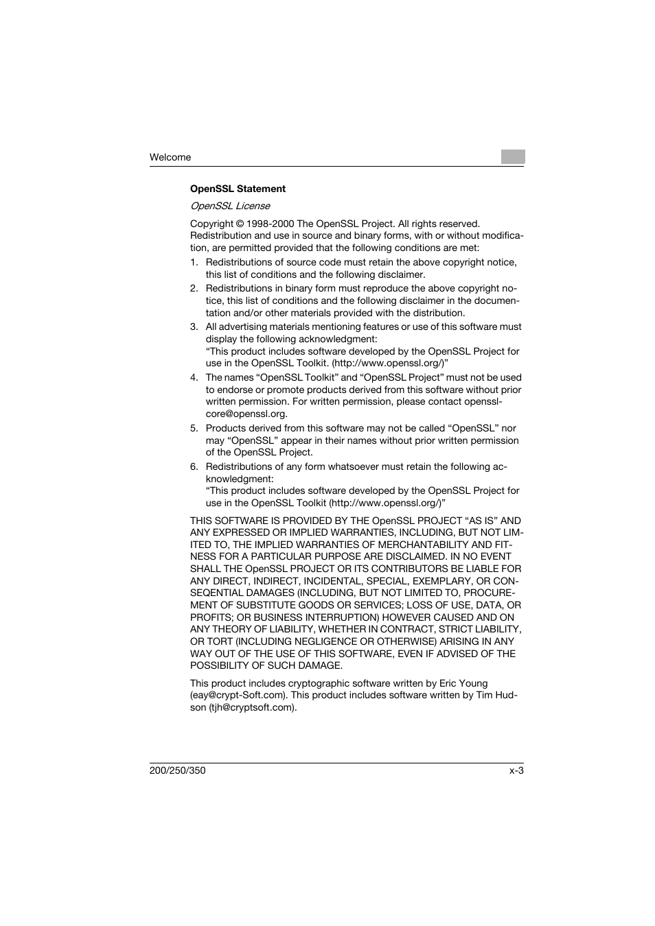 Konica Minolta bizhub 200 User Manual | Page 4 / 94