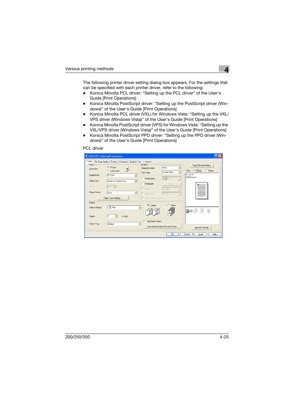 Konica Minolta bizhub 200 User Manual | Page 74 / 94