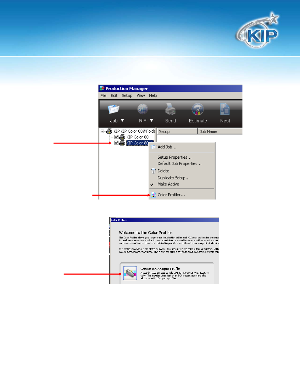 Using flexisign with kip | Konica Minolta KIP Color 80 User Manual | Page 10 / 14