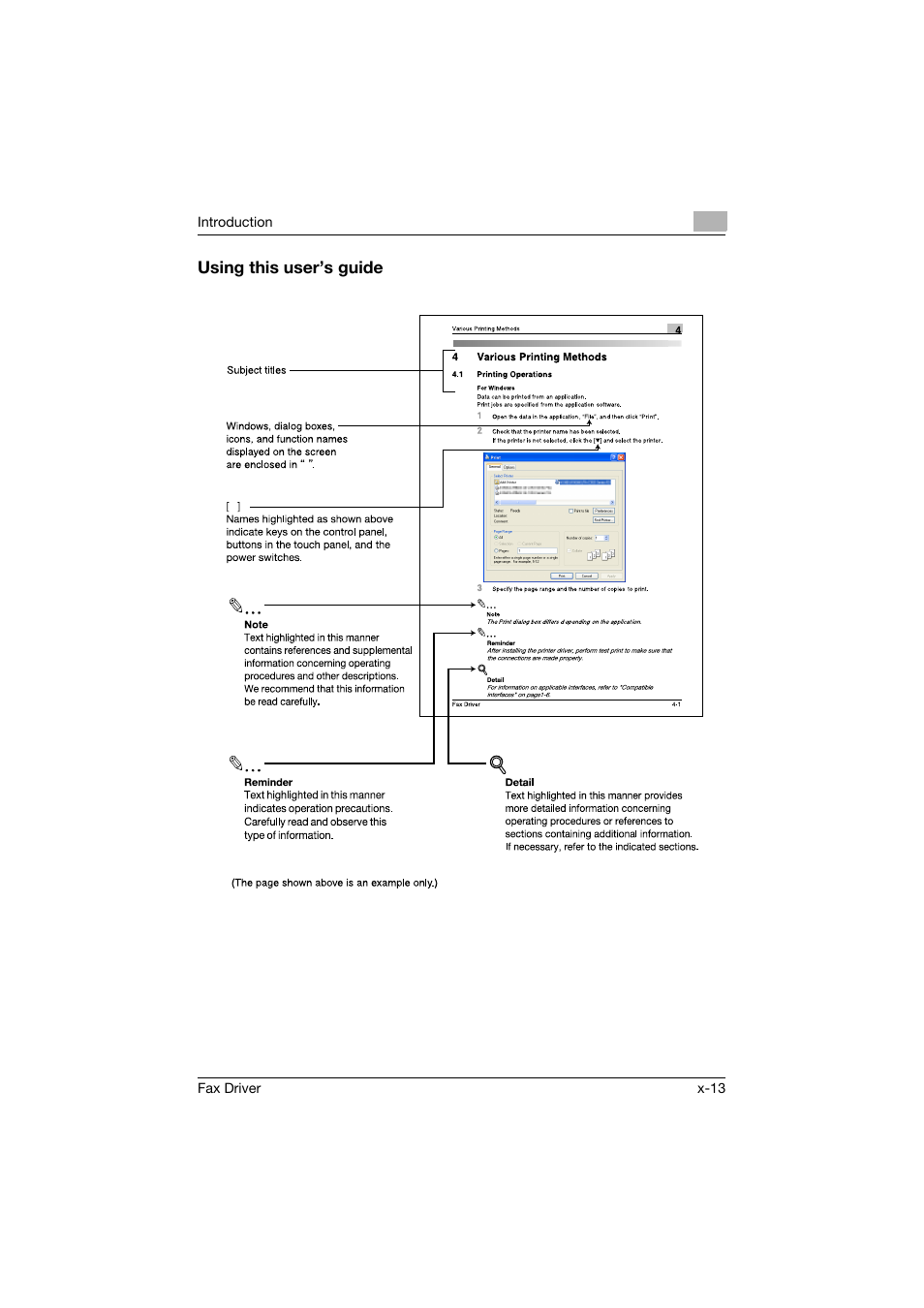 Using this user’s guide | Konica Minolta bizhub 282 User Manual | Page 14 / 94