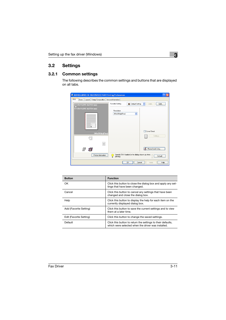 2 settings, 1 common settings, Settings -11 | Common settings -11 | Konica Minolta bizhub 282 User Manual | Page 58 / 94