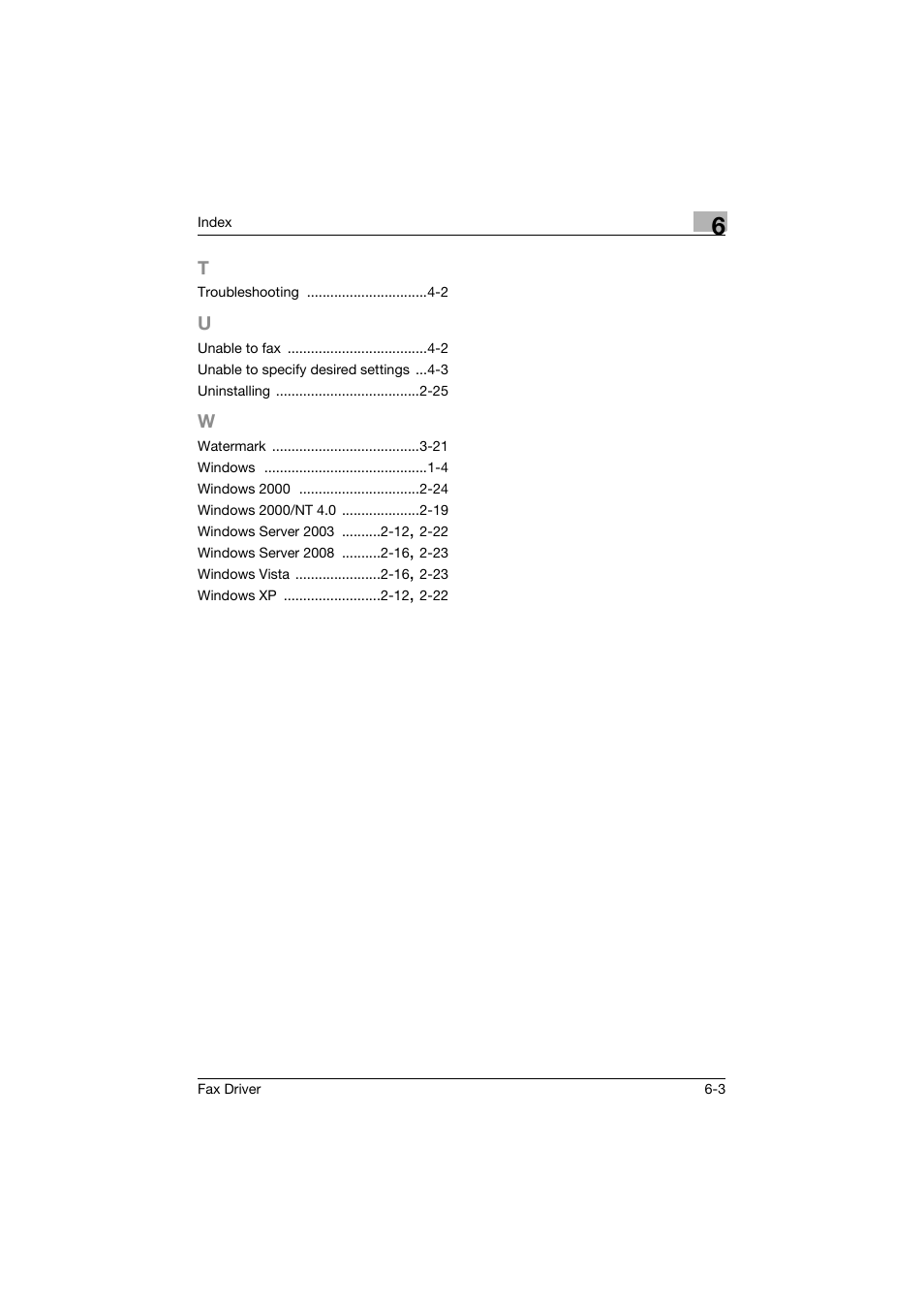 T to w | Konica Minolta bizhub 282 User Manual | Page 93 / 94