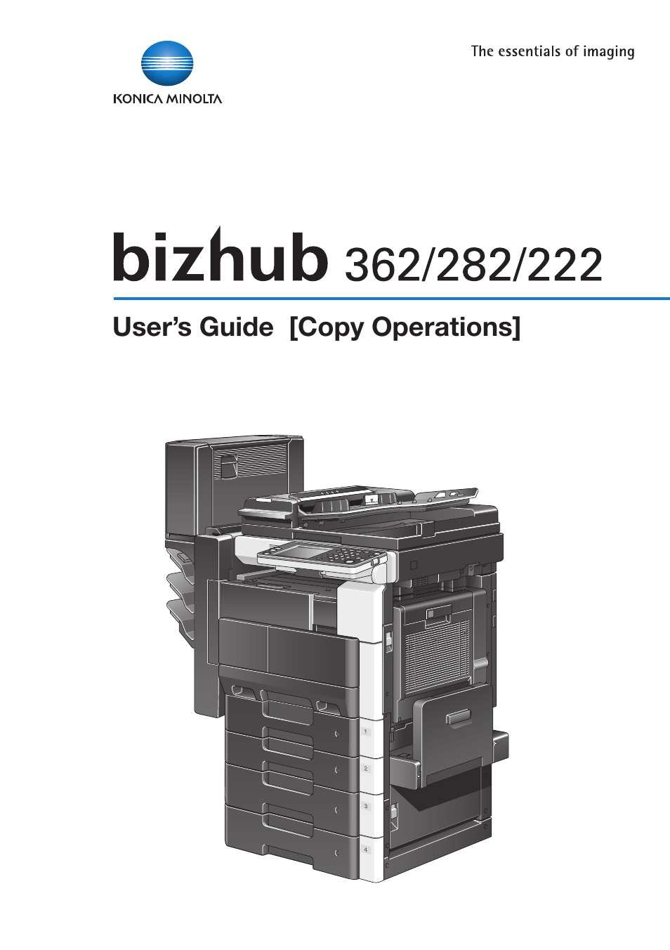 Konica Minolta bizhub 282 User Manual | 424 pages