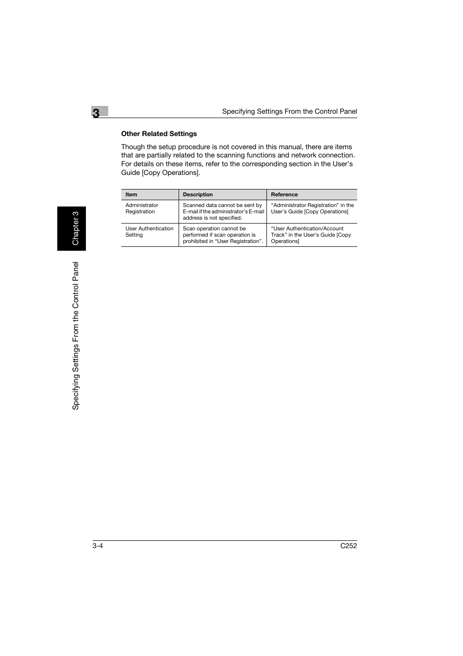 Other related settings, Other related settings -4 | Konica Minolta BIZHUB C252 User Manual | Page 115 / 396