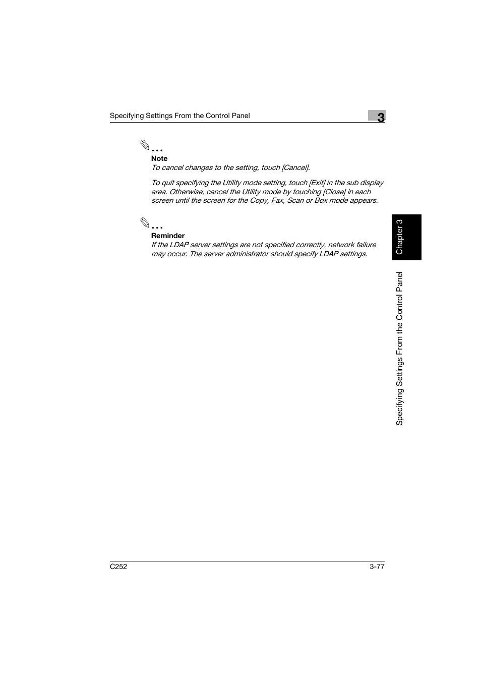 Konica Minolta BIZHUB C252 User Manual | Page 188 / 396