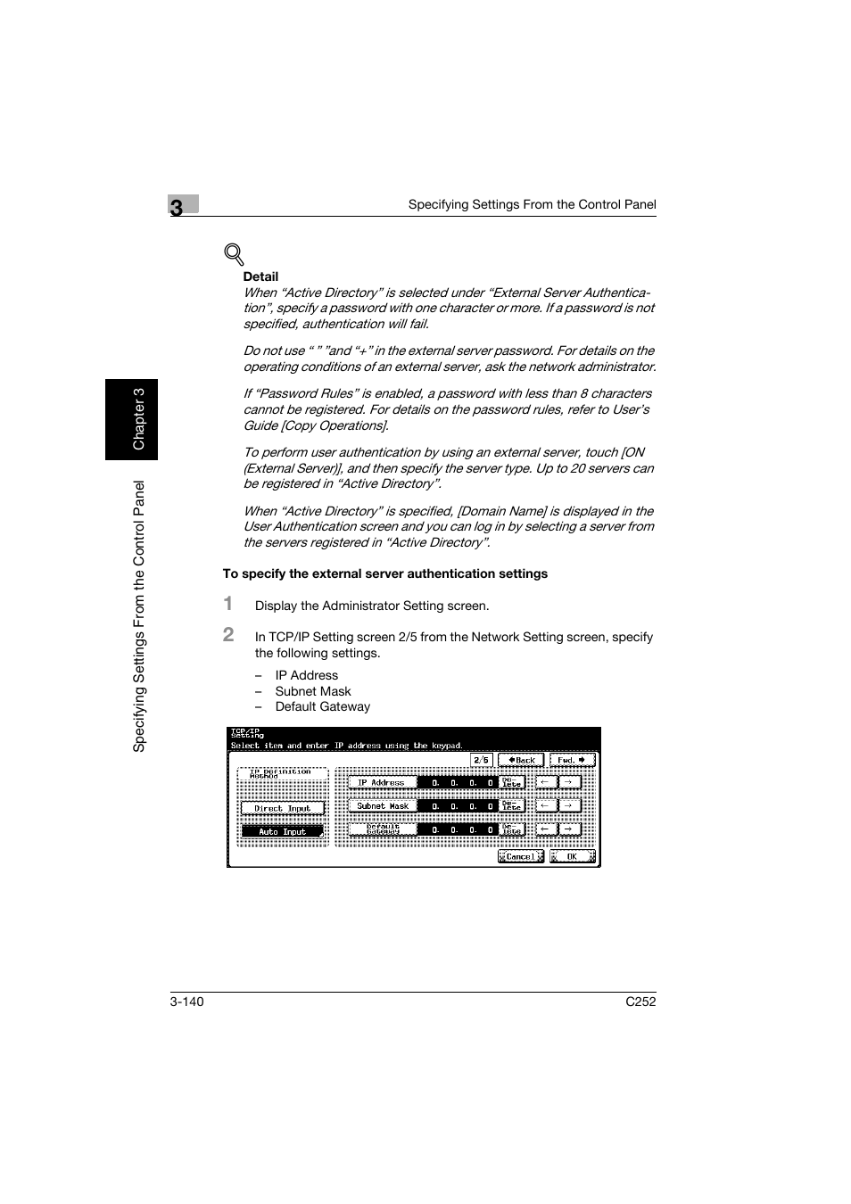 Konica Minolta BIZHUB C252 User Manual | Page 251 / 396