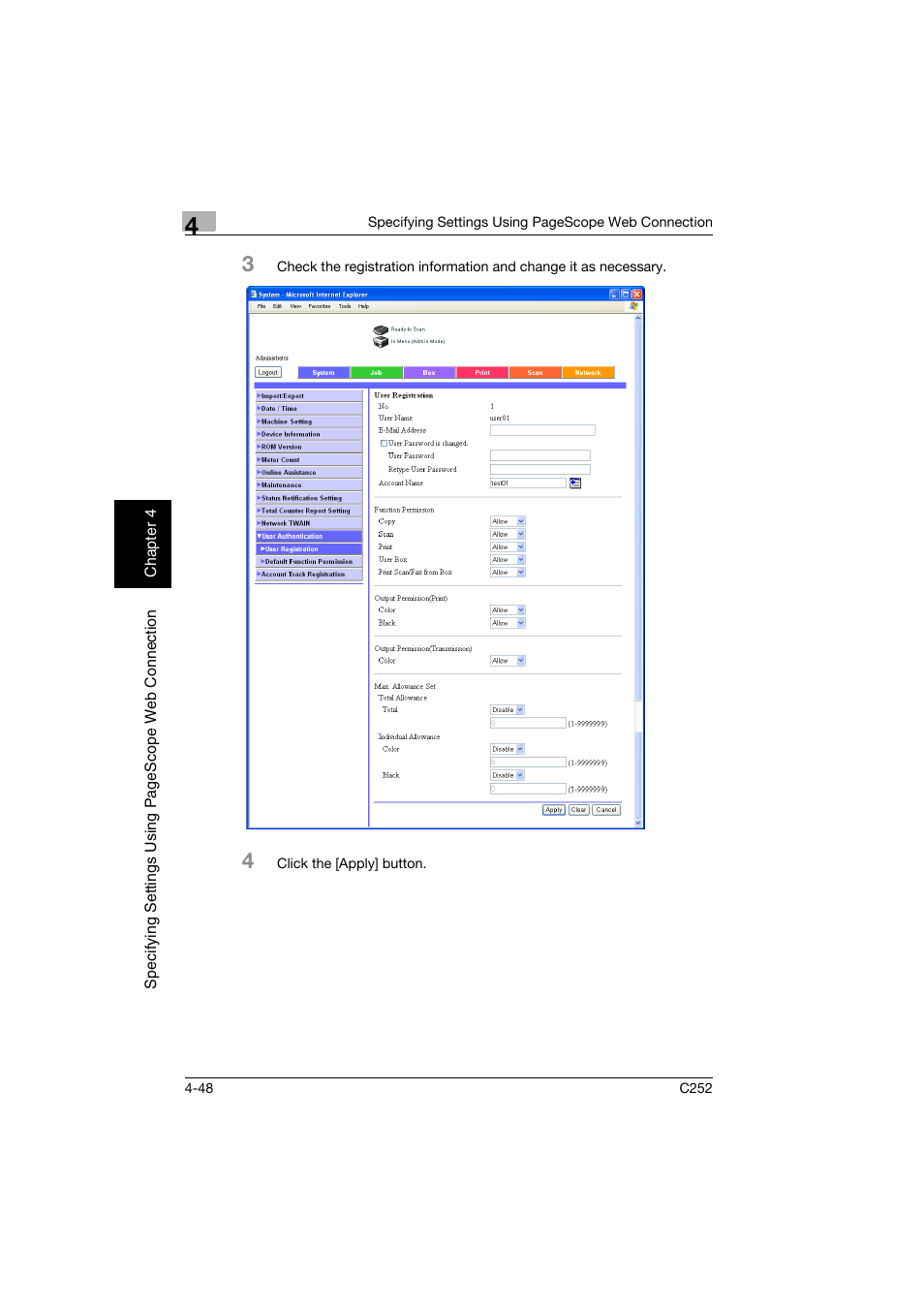 Konica Minolta BIZHUB C252 User Manual | Page 307 / 396