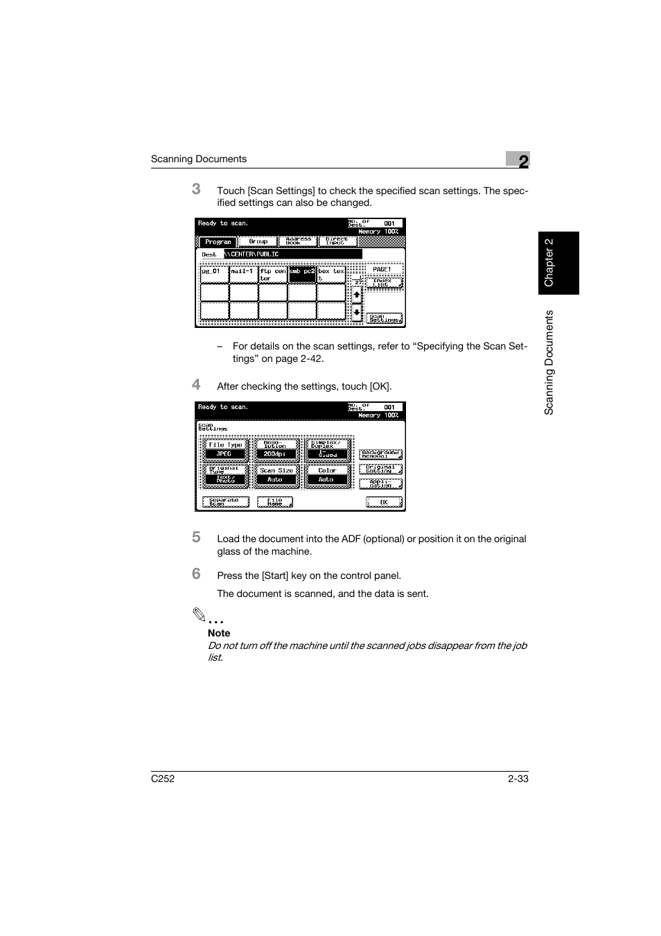 Konica Minolta BIZHUB C252 User Manual | Page 66 / 396