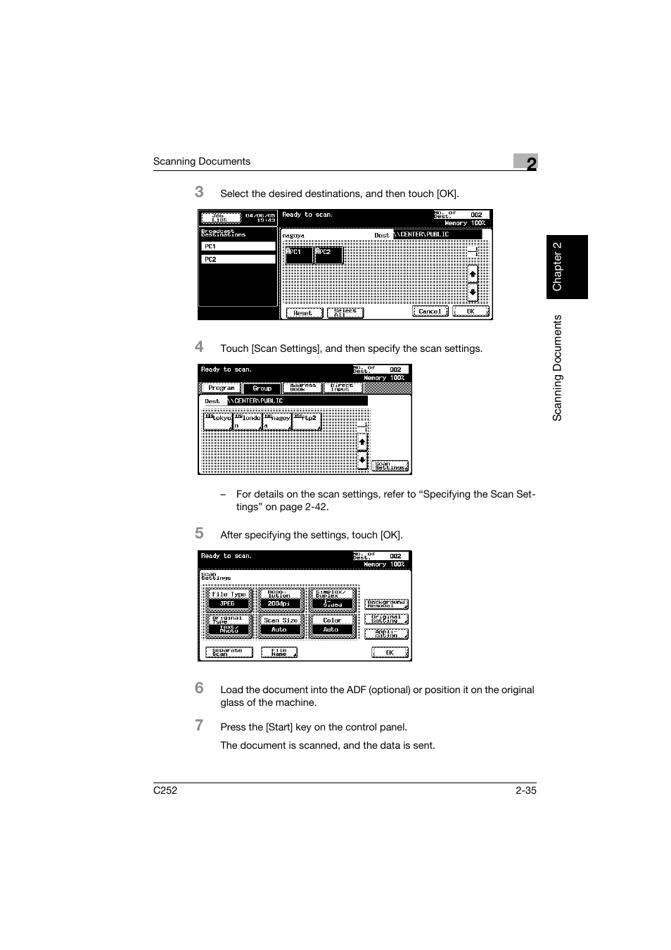 Konica Minolta BIZHUB C252 User Manual | Page 68 / 396