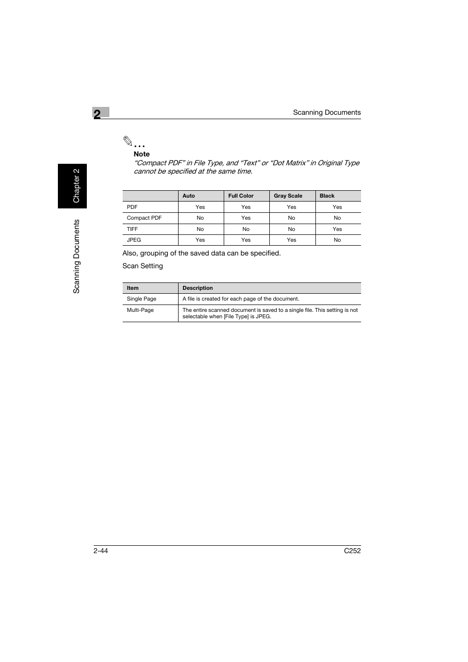 Konica Minolta BIZHUB C252 User Manual | Page 77 / 396