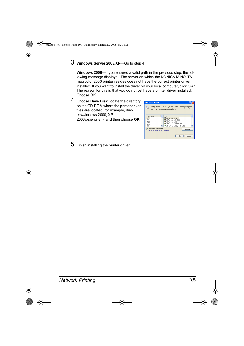 Konica Minolta Magicolor 2550DN User Manual | Page 125 / 210