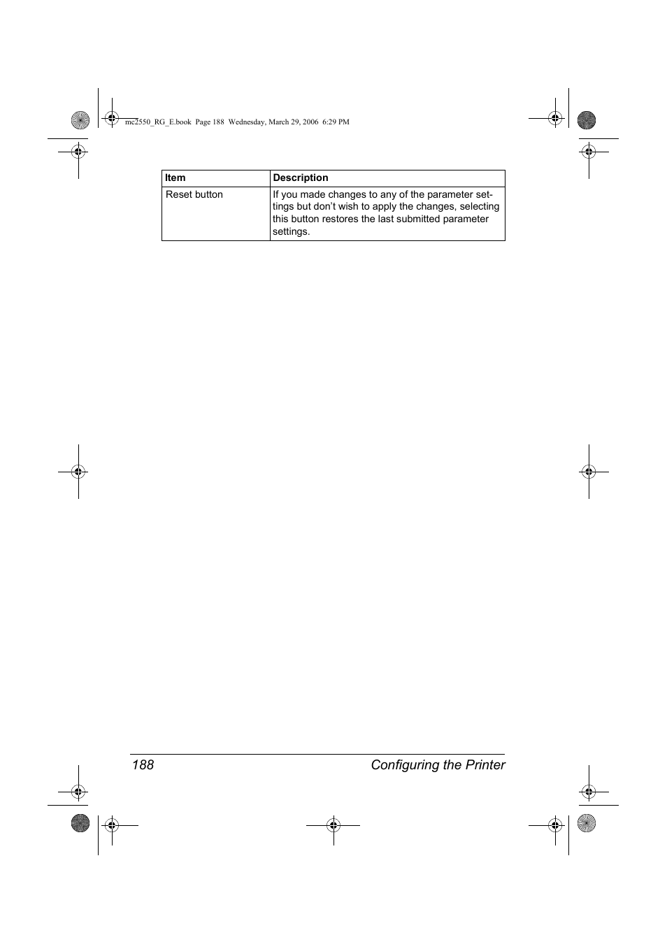 Configuring the printer 188 | Konica Minolta Magicolor 2550DN User Manual | Page 204 / 210