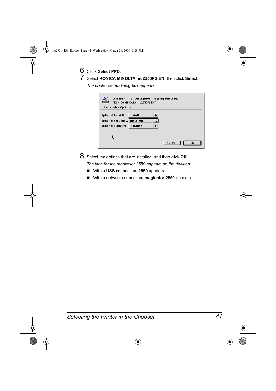 Konica Minolta Magicolor 2550DN User Manual | Page 57 / 210