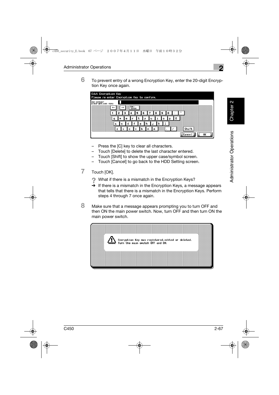 Konica Minolta BIZHUB C450 User Manual | Page 86 / 188