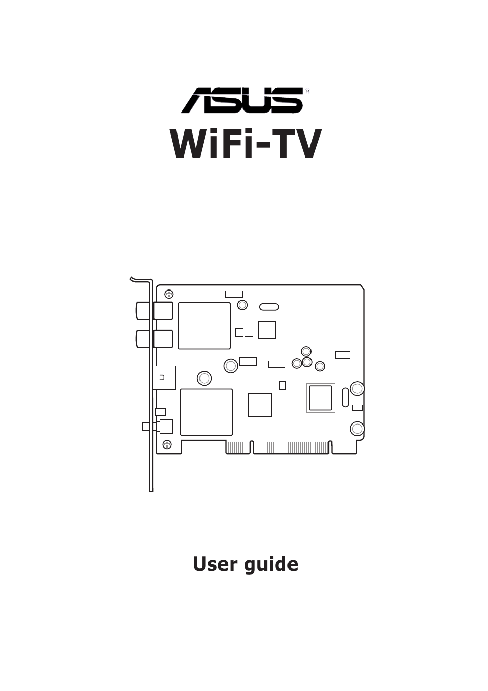 Asus Wi-Fi TV User Manual | 60 pages