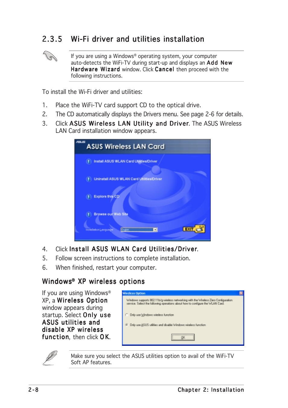 Asus Wi-Fi TV User Manual | Page 24 / 60