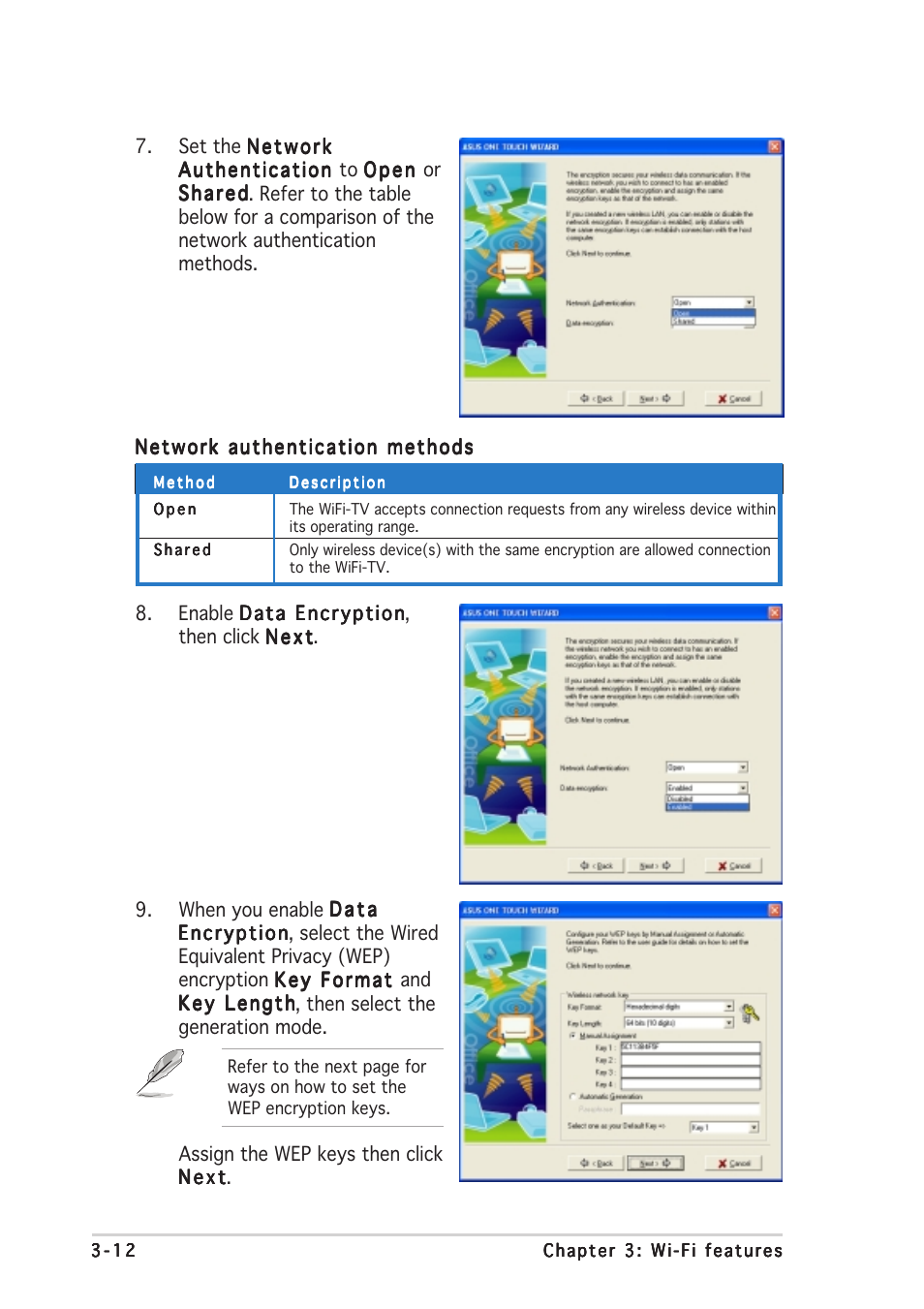 Asus Wi-Fi TV User Manual | Page 36 / 60