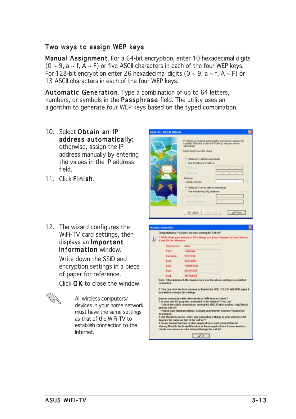 Asus Wi-Fi TV User Manual | Page 37 / 60