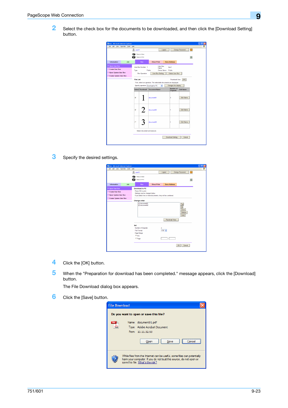 Konica Minolta bizhub 751 User Manual | Page 213 / 238