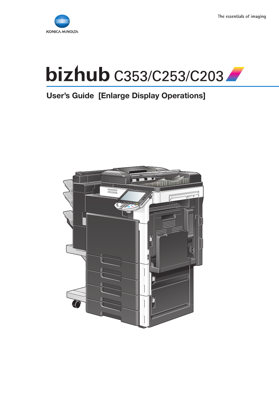 Konica Minolta bizhub C353 User Manual | 115 pages