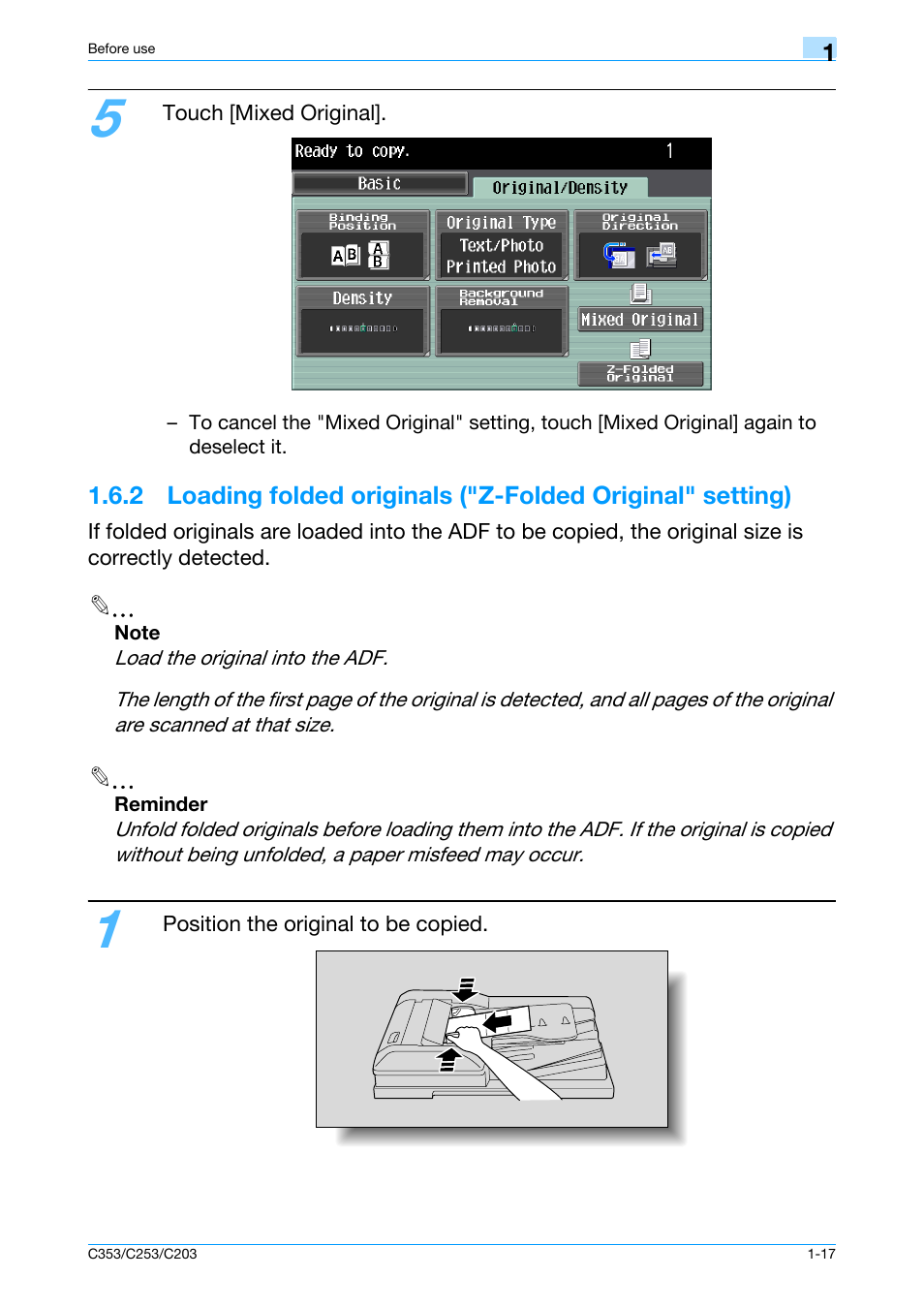 Konica Minolta bizhub C353 User Manual | Page 23 / 115