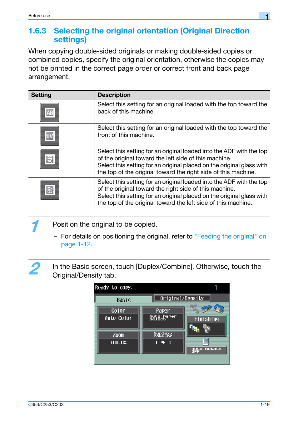 Konica Minolta bizhub C353 User Manual | Page 25 / 115