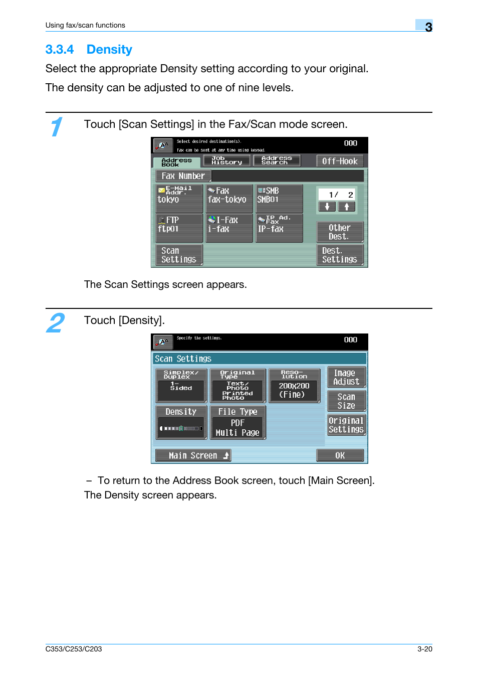 4 density, 4 density -20 | Konica Minolta bizhub C353 User Manual | Page 92 / 115