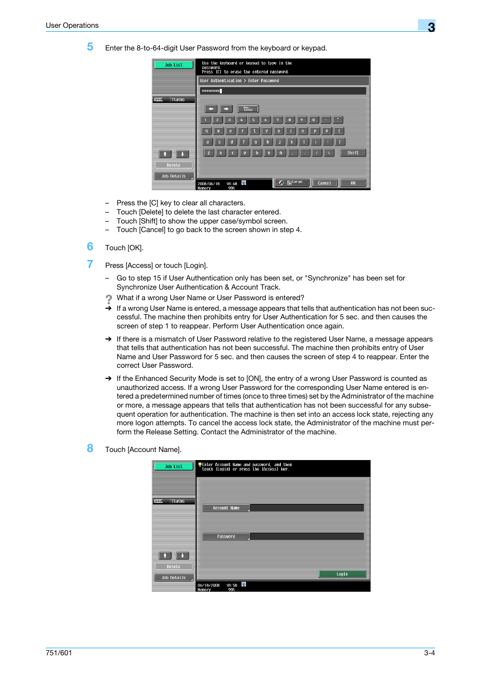 Konica Minolta bizhub 751 User Manual | Page 130 / 199