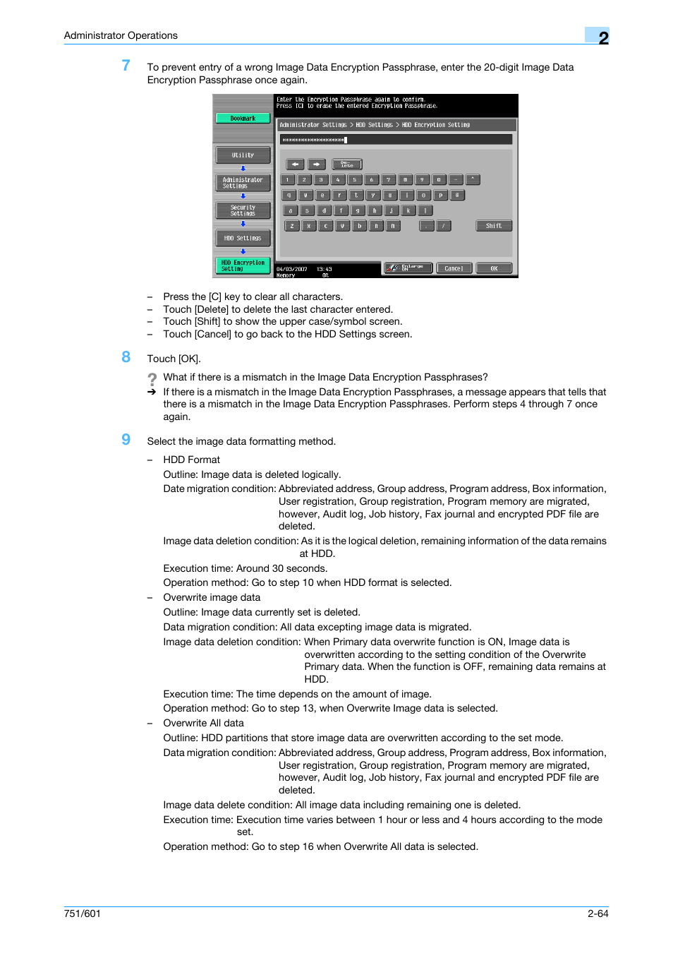 Konica Minolta bizhub 751 User Manual | Page 80 / 199