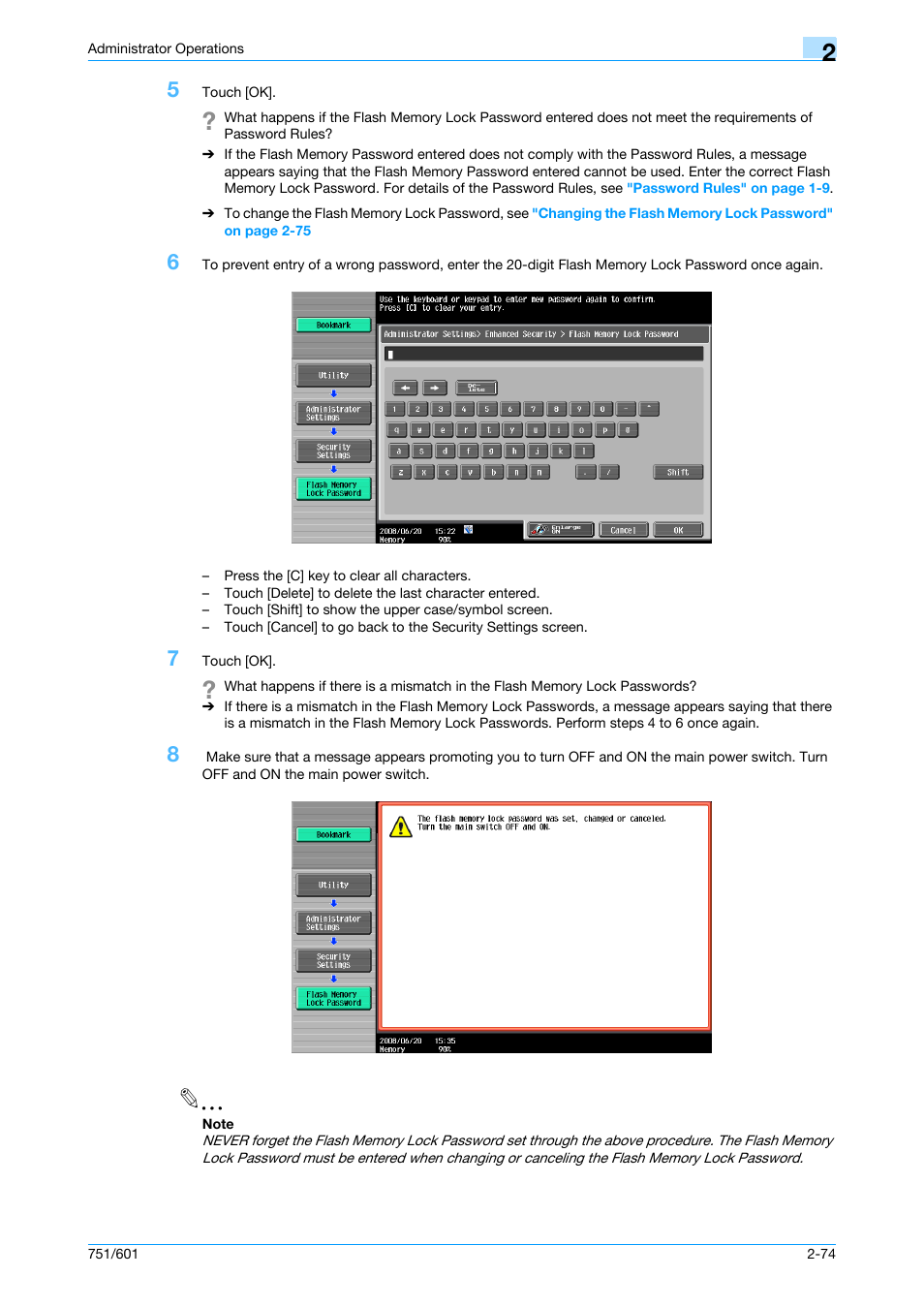 Konica Minolta bizhub 751 User Manual | Page 90 / 199