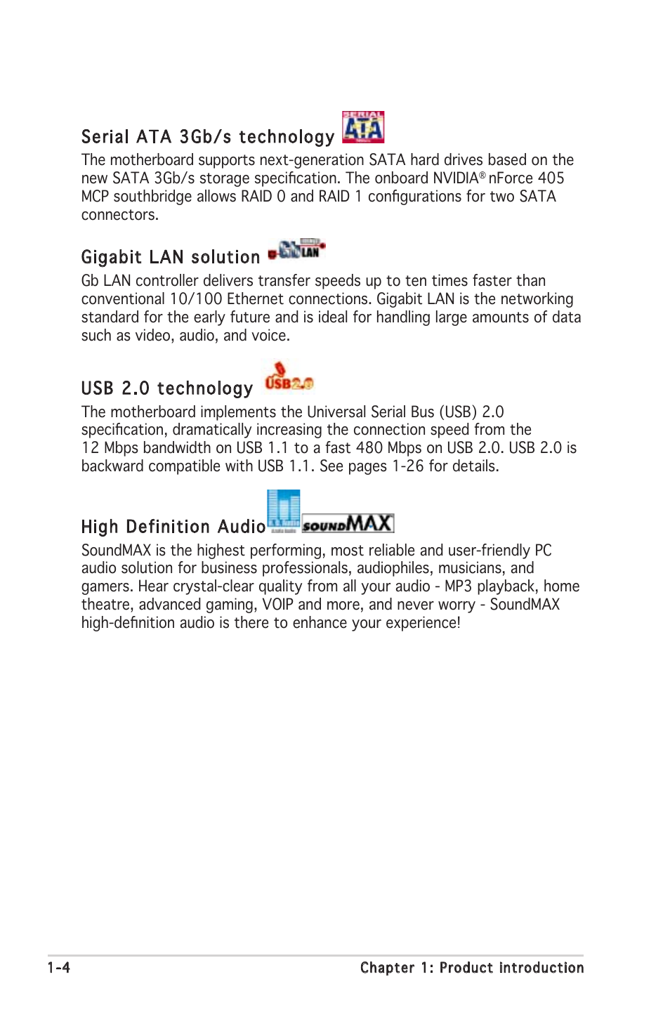 Asus M2N8-VMX User Manual | Page 16 / 90