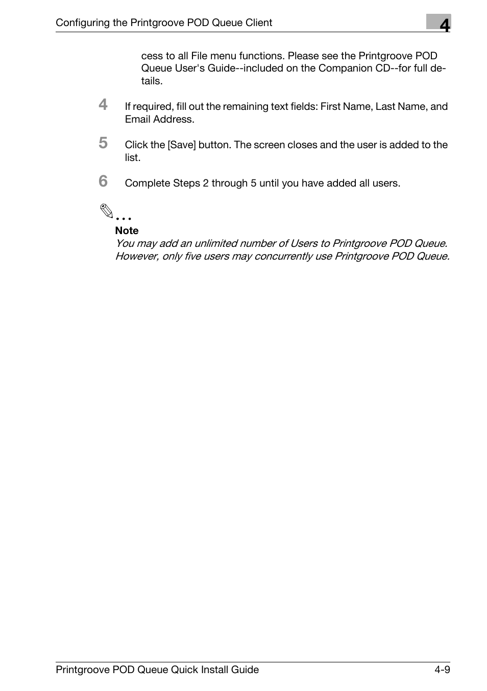 Konica Minolta Printgroove User Manual | Page 30 / 56