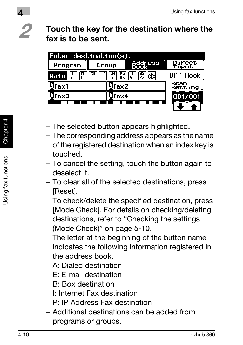 Konica Minolta bizhub 360 User Manual | Page 118 / 152