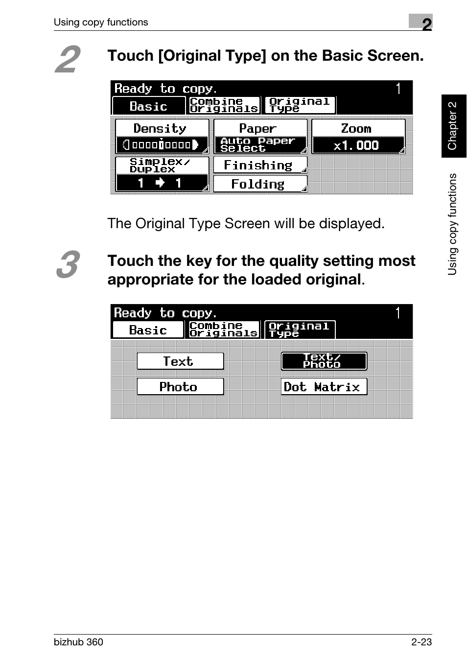 Konica Minolta bizhub 360 User Manual | Page 61 / 152