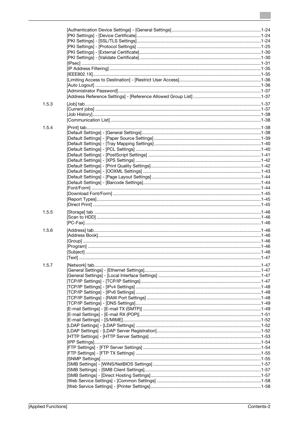 Konica Minolta bizhub C3350 User Manual | Page 3 / 153