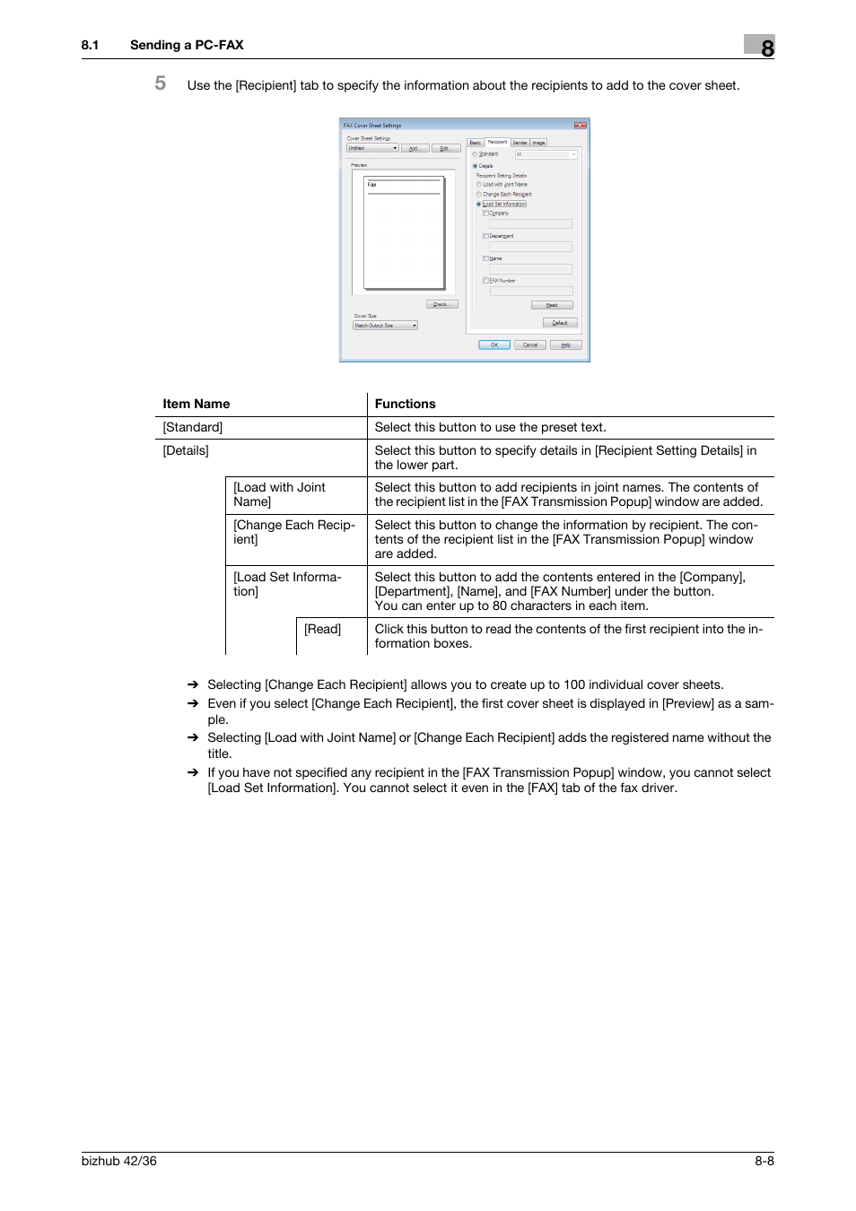 Konica Minolta bizhub 36 User Manual | Page 103 / 195