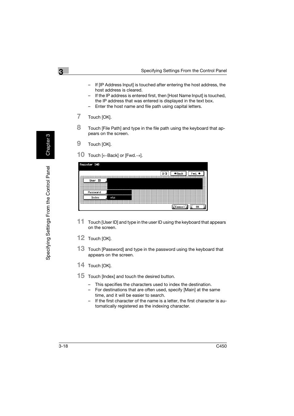 Konica Minolta BIZHUB C450 User Manual | Page 129 / 396