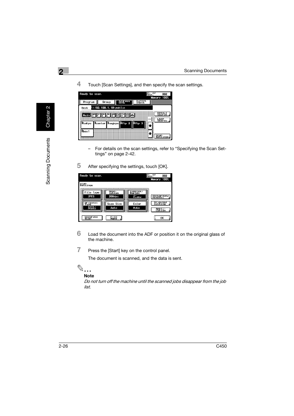 Konica Minolta BIZHUB C450 User Manual | Page 59 / 396