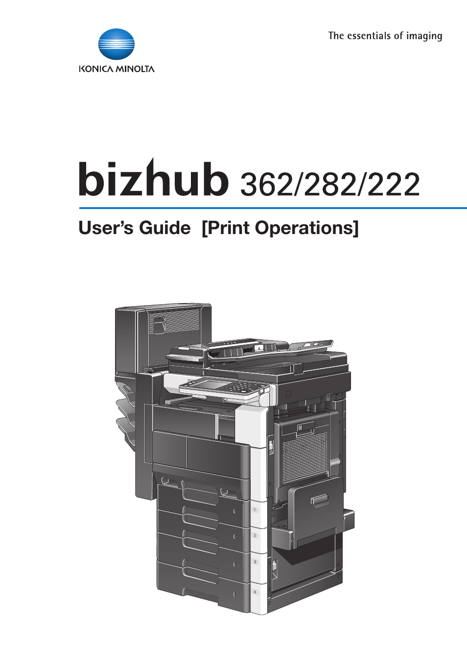 Konica Minolta bizhub 362 User Manual | 372 pages
