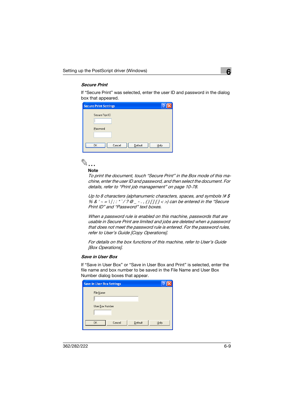 Konica Minolta bizhub 362 User Manual | Page 165 / 372