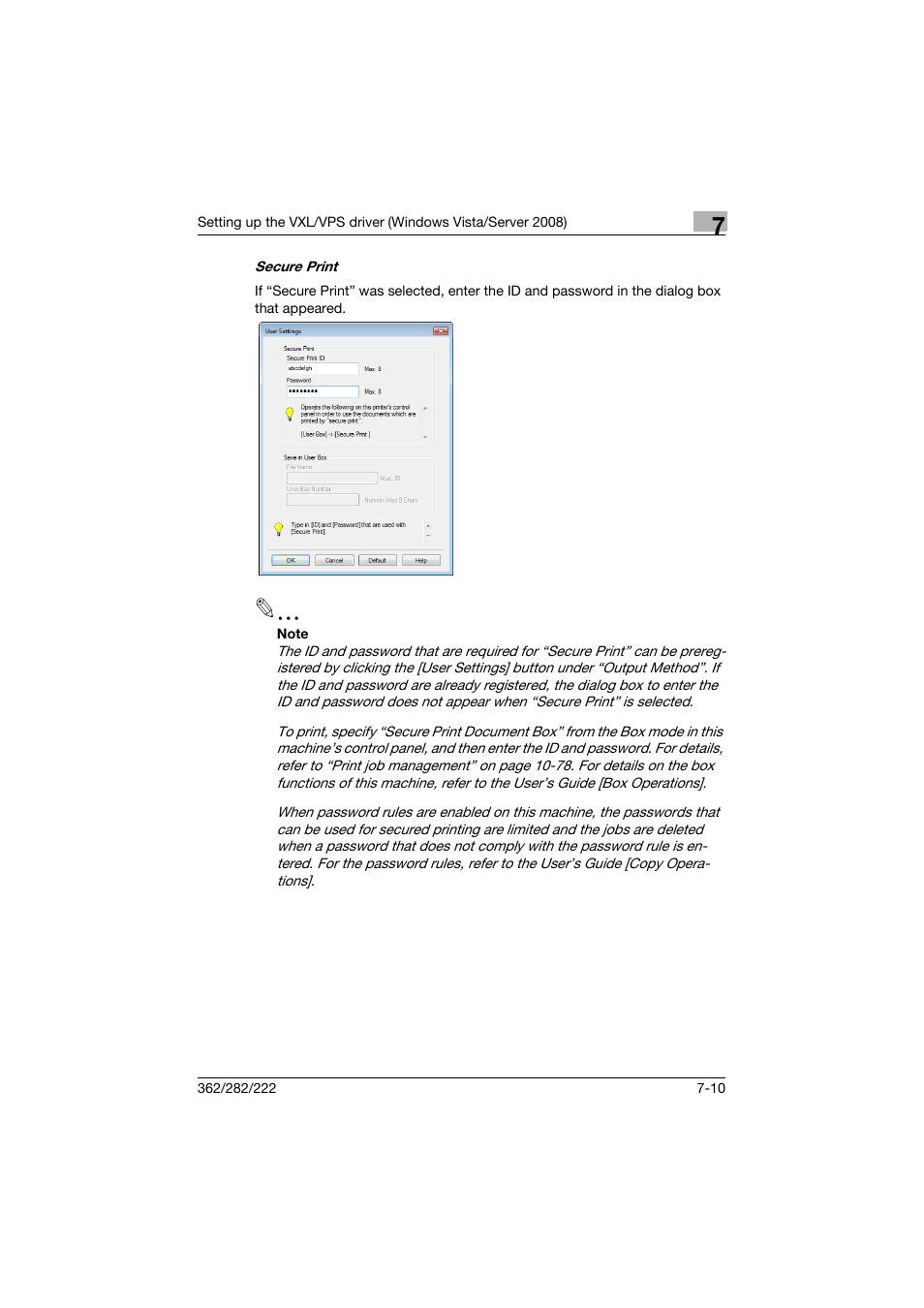 Konica Minolta bizhub 362 User Manual | Page 192 / 372