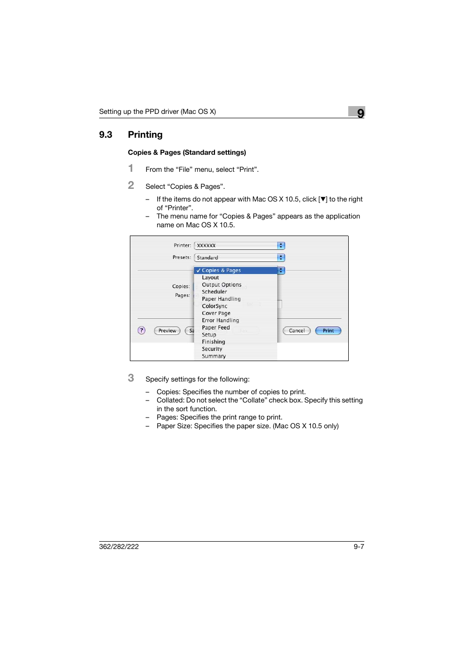 3 printing, Printing -7 | Konica Minolta bizhub 362 User Manual | Page 244 / 372