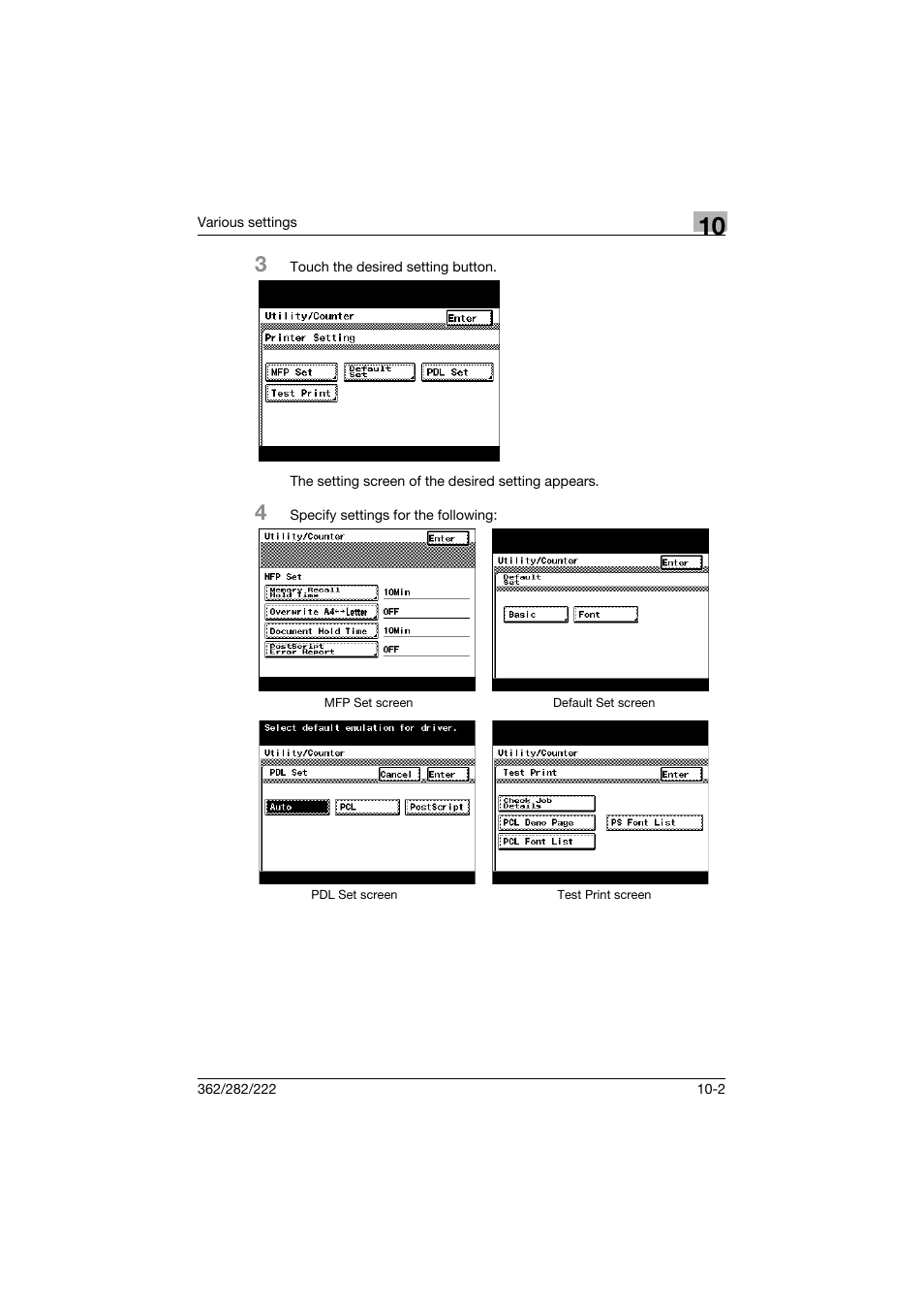 Konica Minolta bizhub 362 User Manual | Page 259 / 372