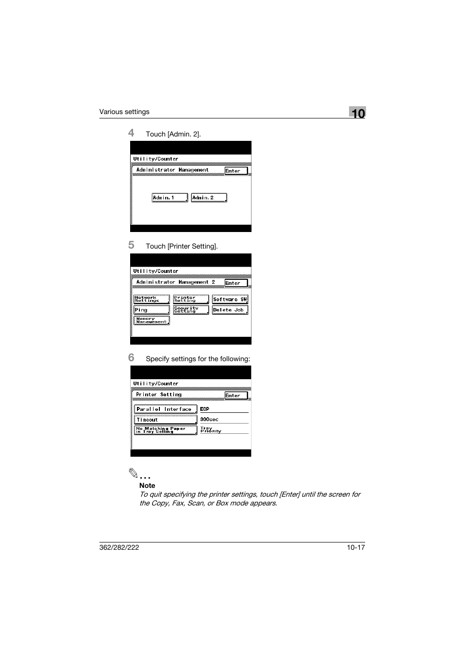 Konica Minolta bizhub 362 User Manual | Page 274 / 372