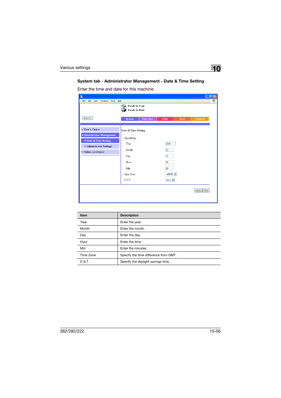 Konica Minolta bizhub 362 User Manual | Page 313 / 372