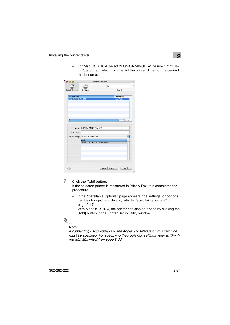 Konica Minolta bizhub 362 User Manual | Page 54 / 372