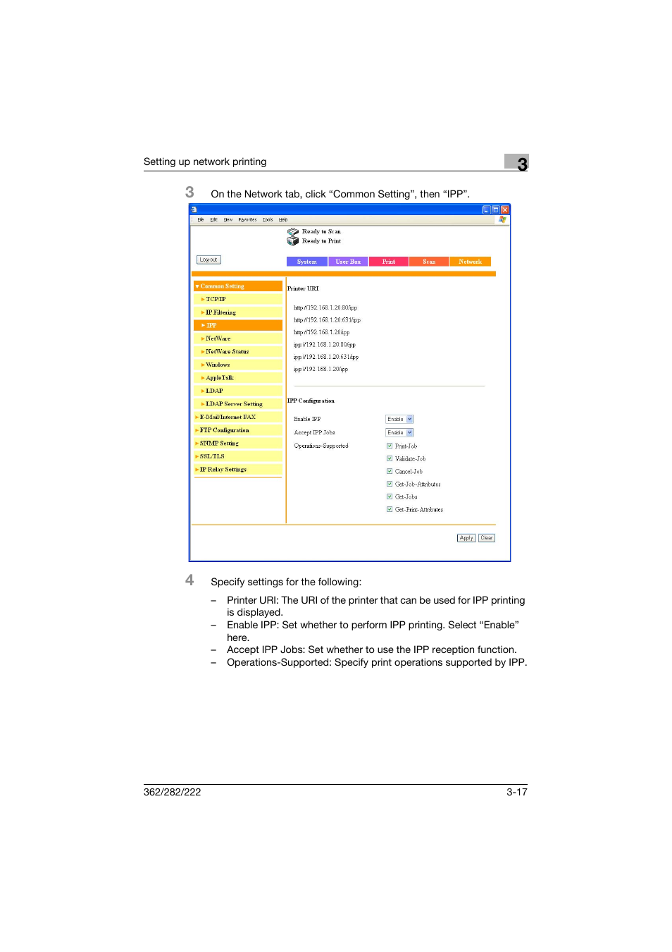 Konica Minolta bizhub 362 User Manual | Page 75 / 372