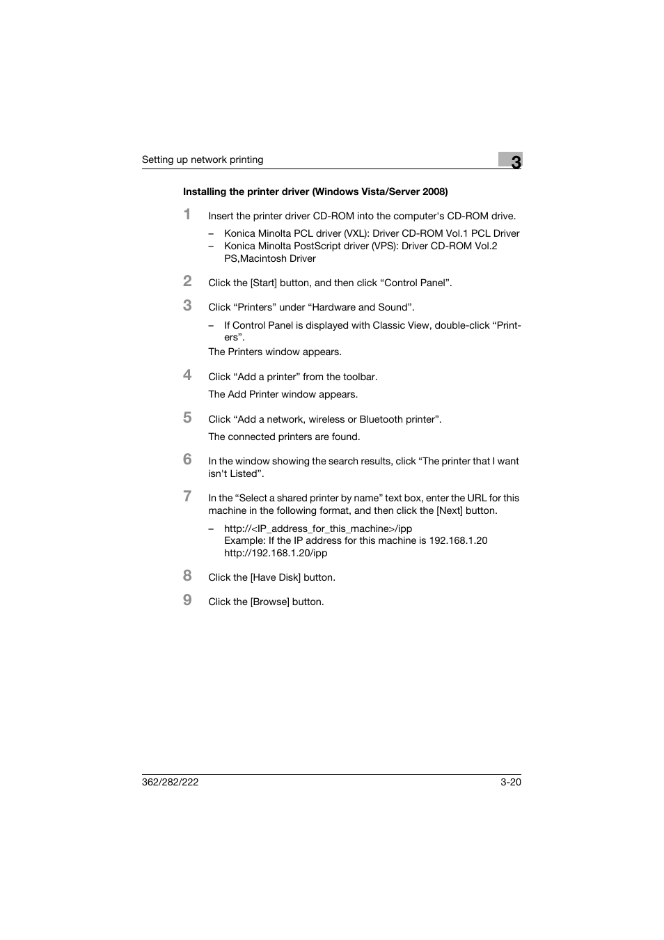 Konica Minolta bizhub 362 User Manual | Page 78 / 372