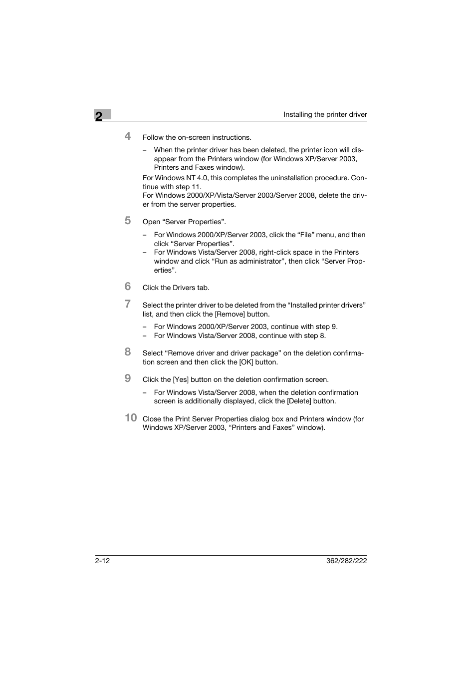 Konica Minolta bizhub 222 User Manual | Page 35 / 94