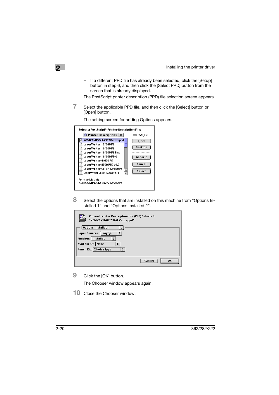 Konica Minolta bizhub 222 User Manual | Page 43 / 94
